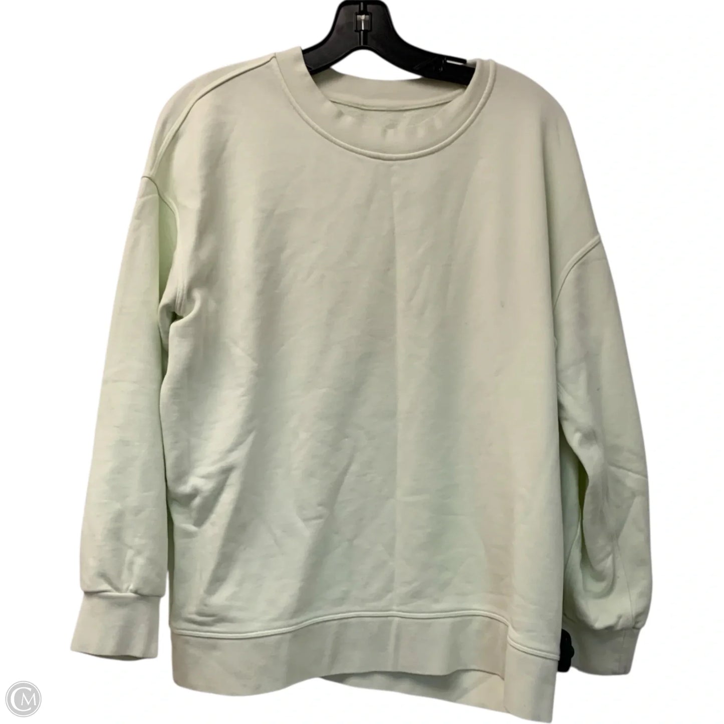 Athletic Sweatshirt Crewneck By Lululemon In Yellow, Size: Xs