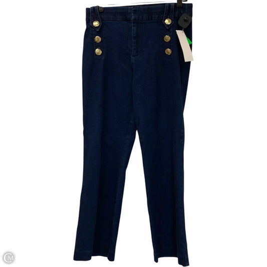Pants Designer By Lilly Pulitzer In Blue Denim, Size: M