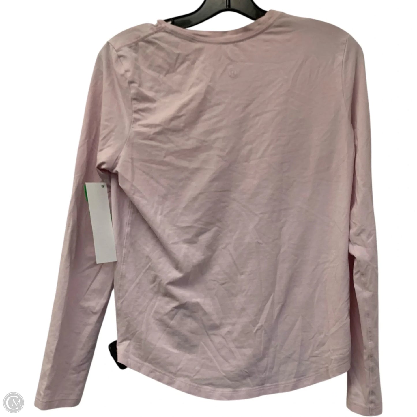 Athletic Top Long Sleeve Crewneck By Lululemon In Pink, Size: Xs