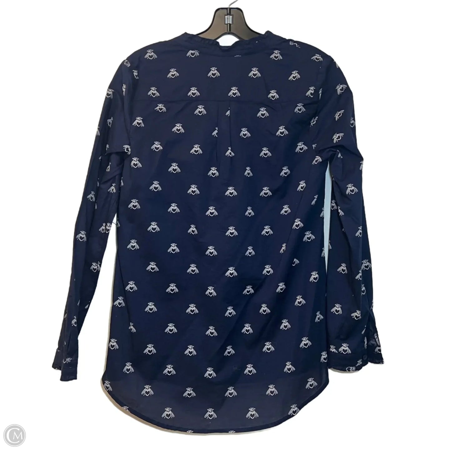 Top Long Sleeve By Joules In Navy, Size: M