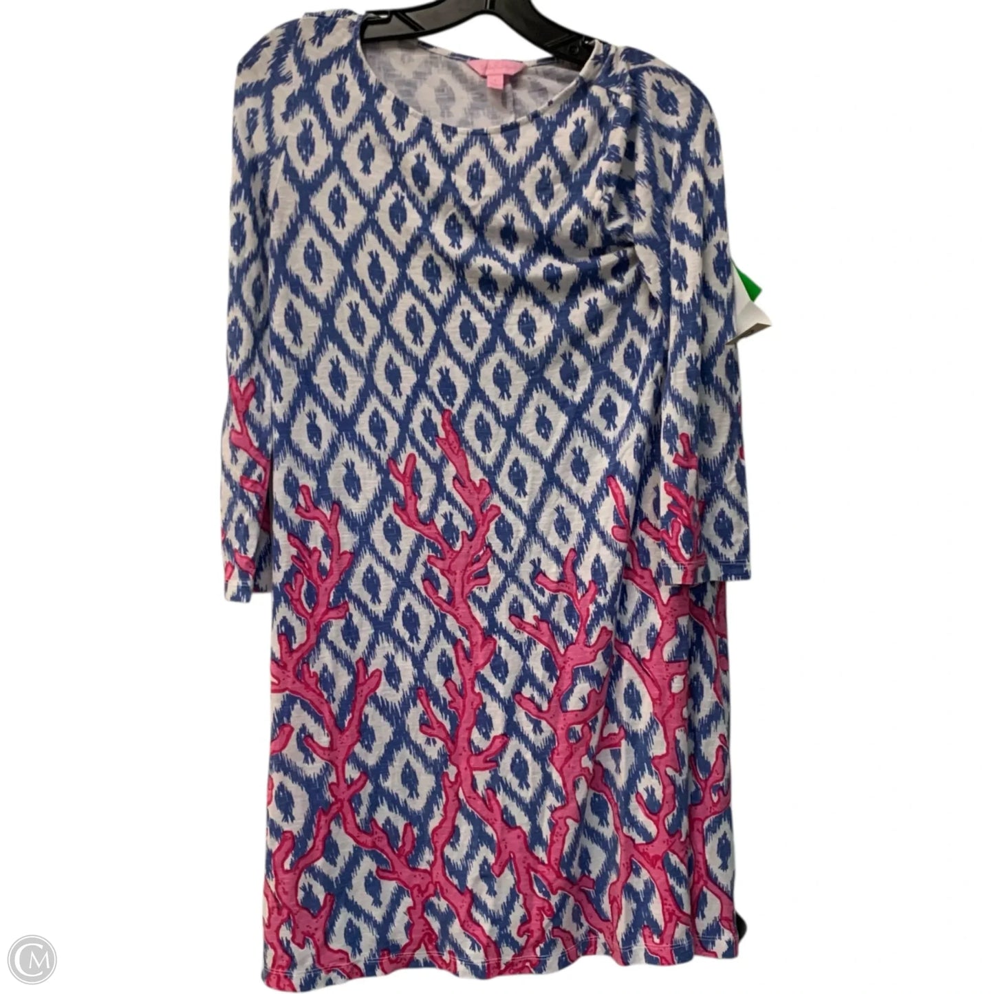 Dress Designer By Lilly Pulitzer In Blue & Pink, Size: S