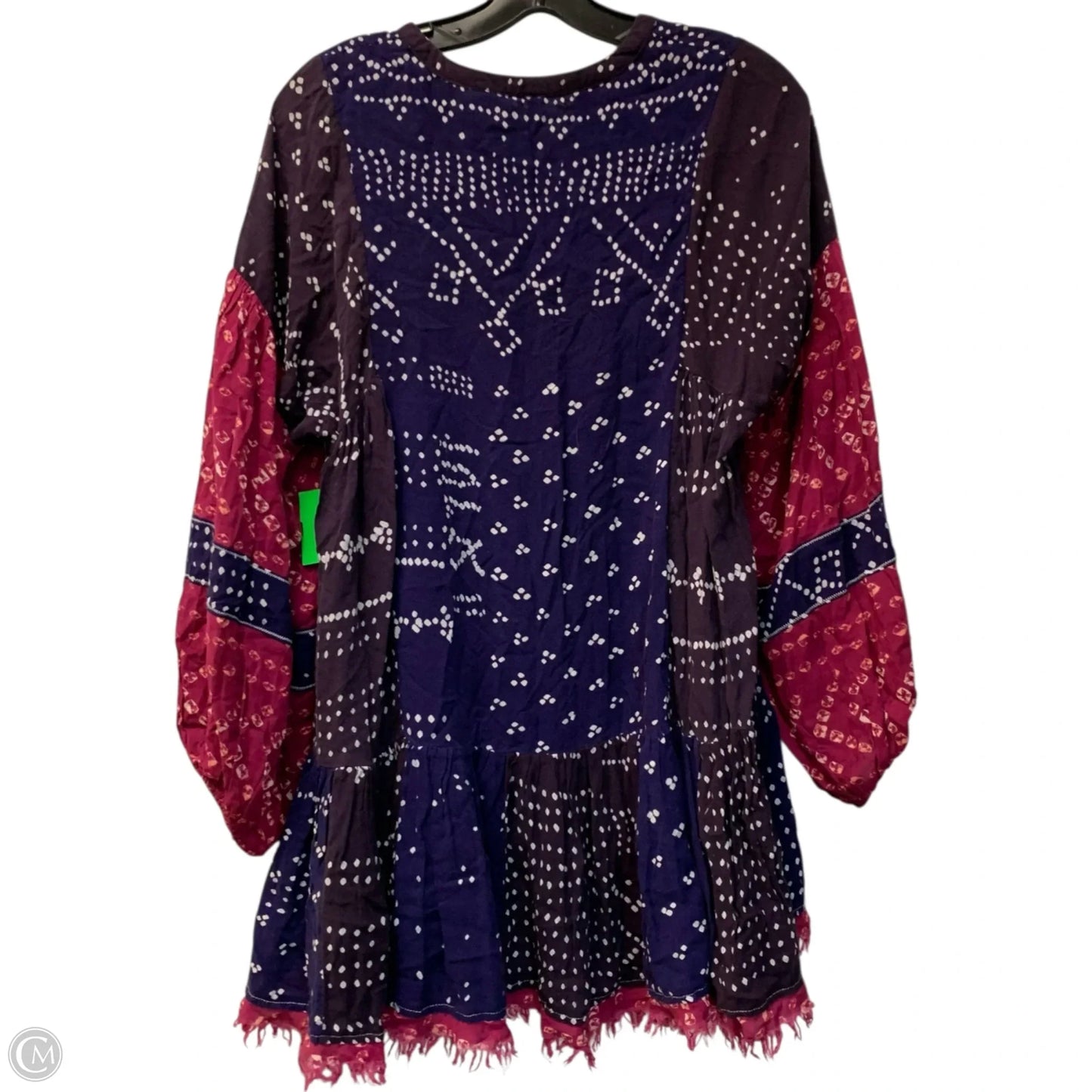 Dress Casual Short By Free People In Pink & Purple, Size: Xs