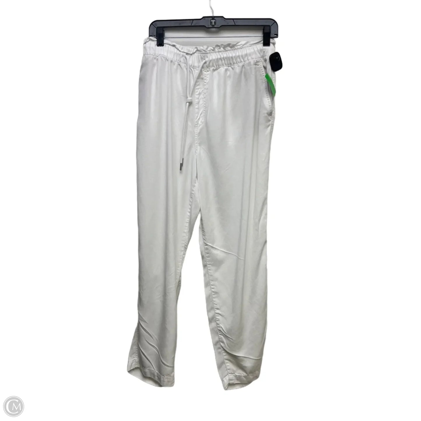 Pants Wide Leg By Loft In White, Size: L