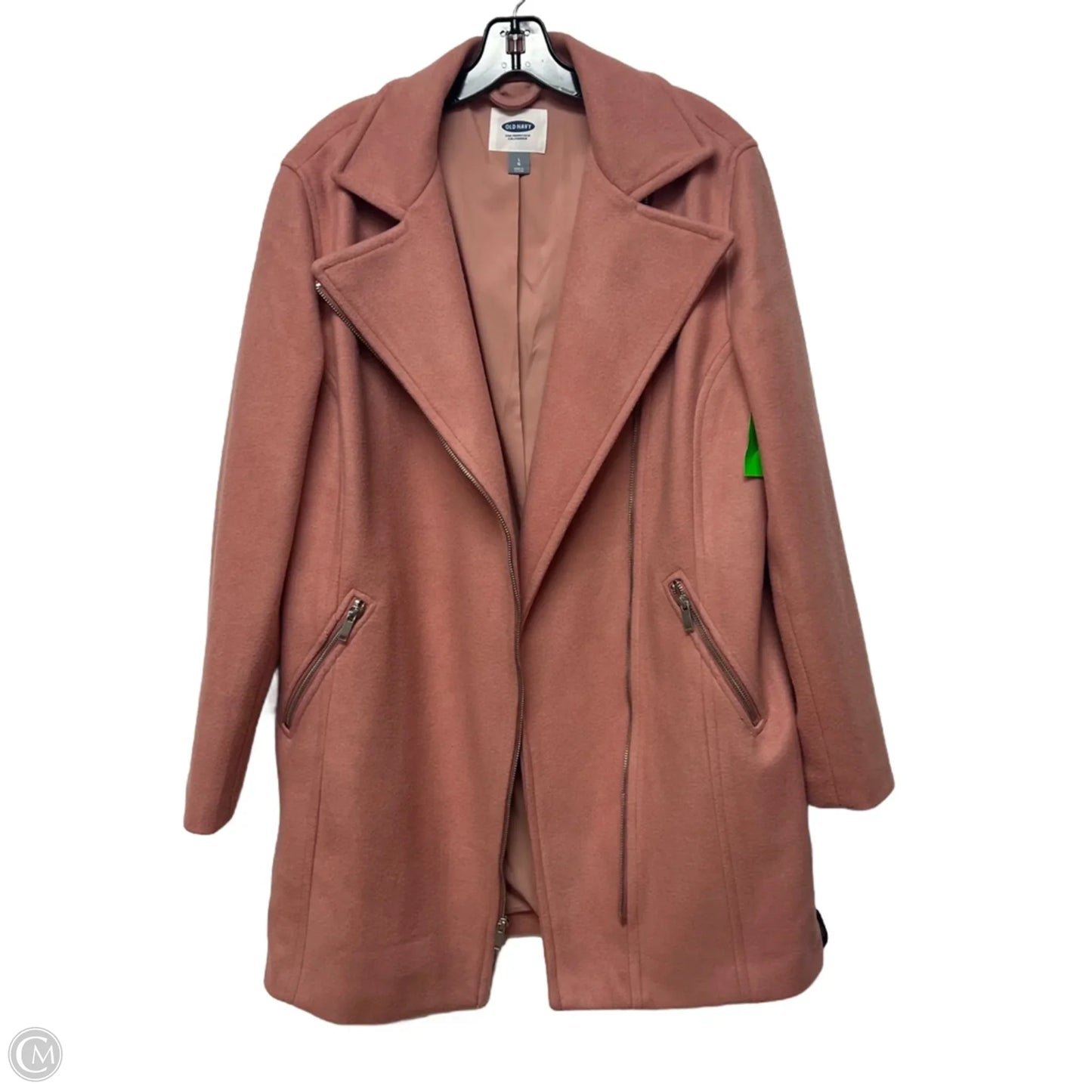Coat Peacoat By Old Navy In Pink, Size: L