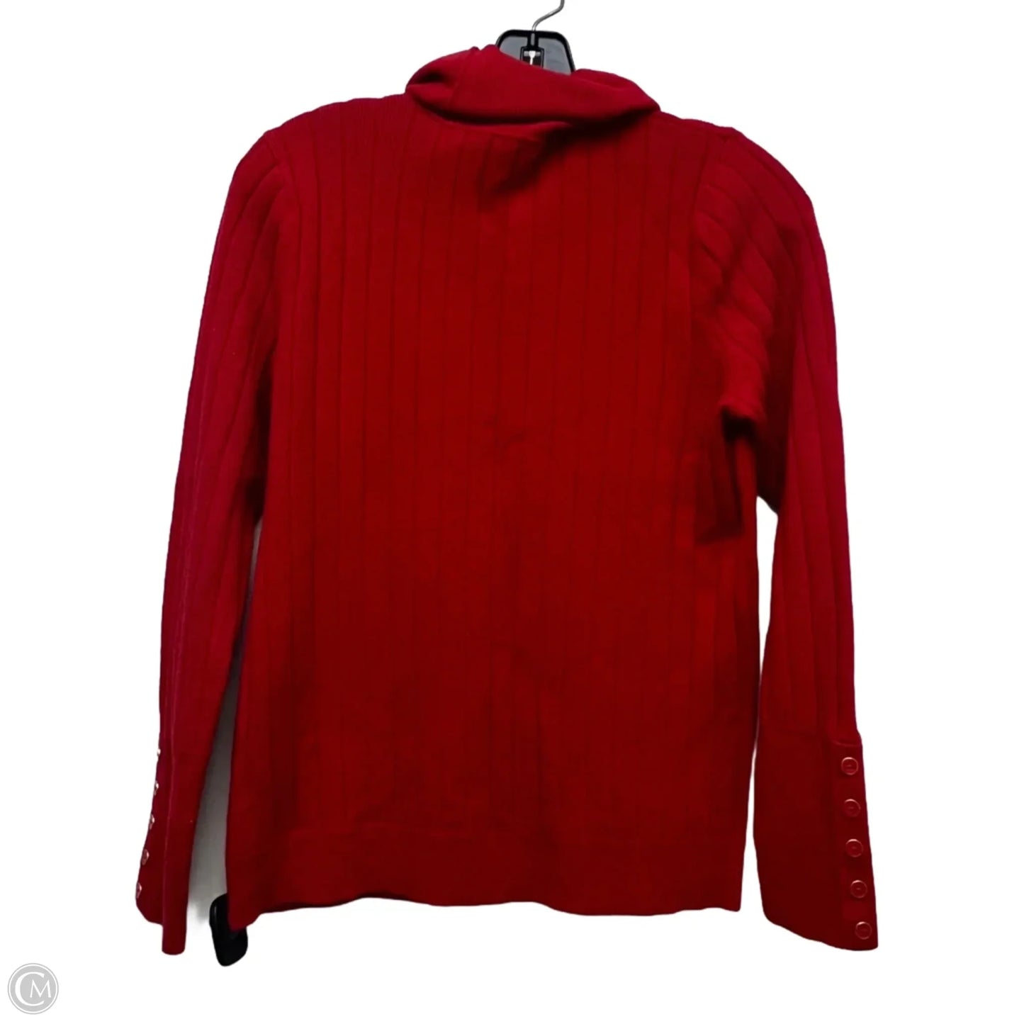 Sweater By Talbots In Red, Size: L