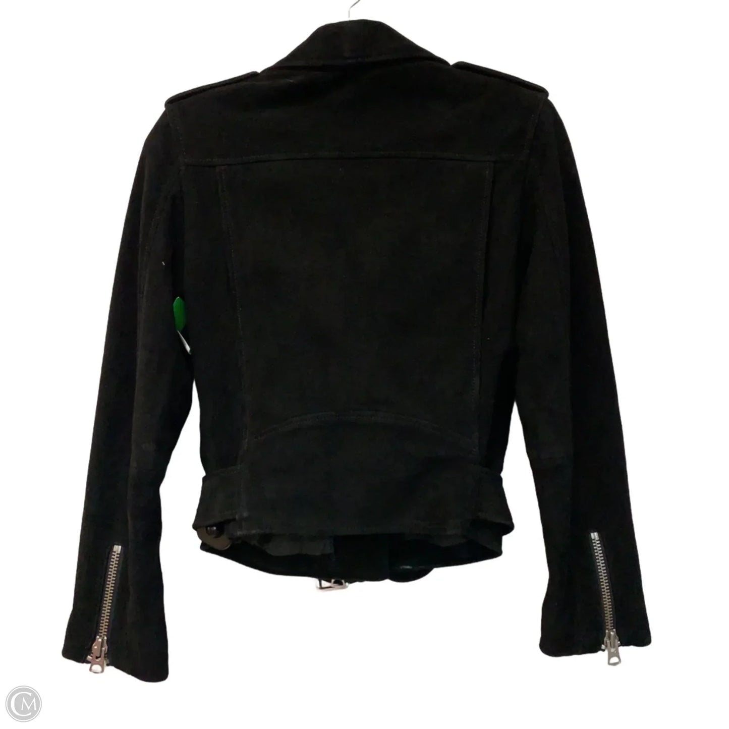 Jacket Moto Leather By Wilfred In Black, Size: Xs