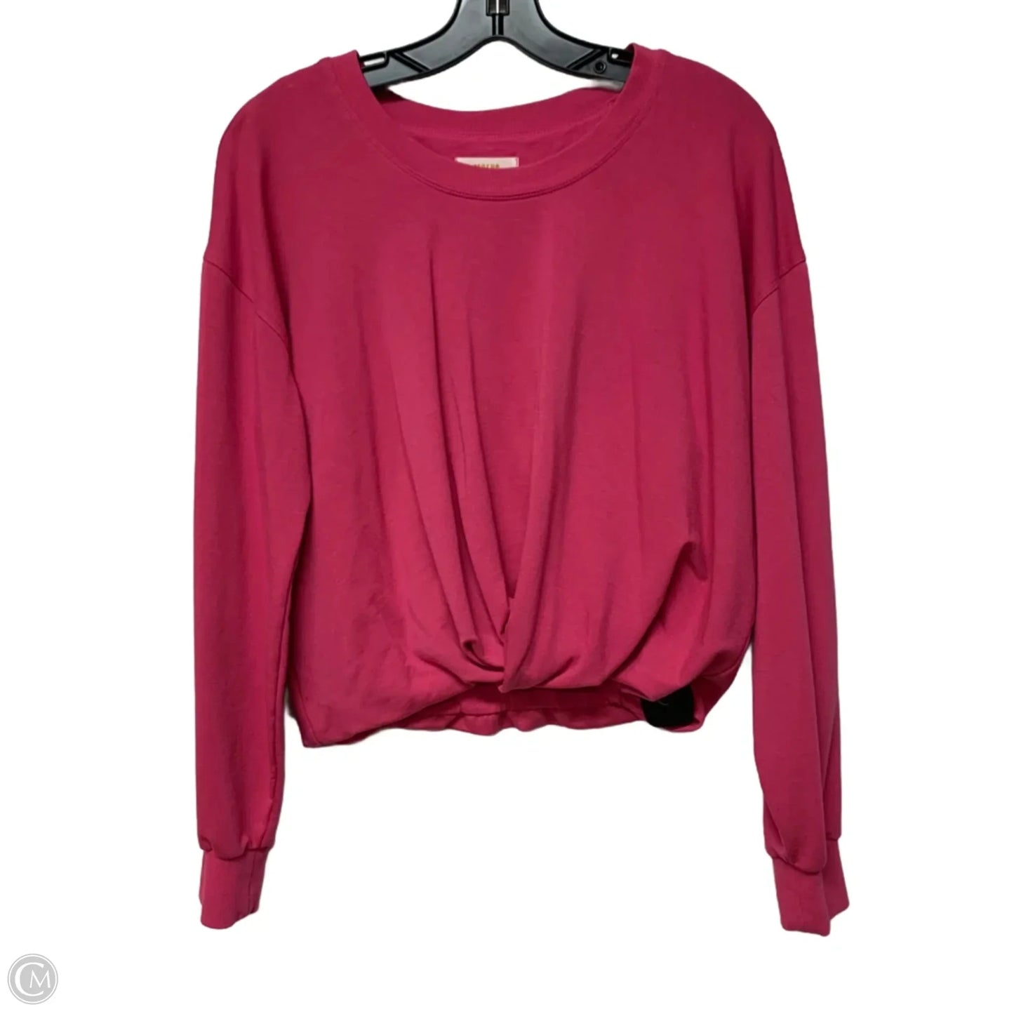 Sweatshirt Crewneck By Maeve In Pink, Size: S