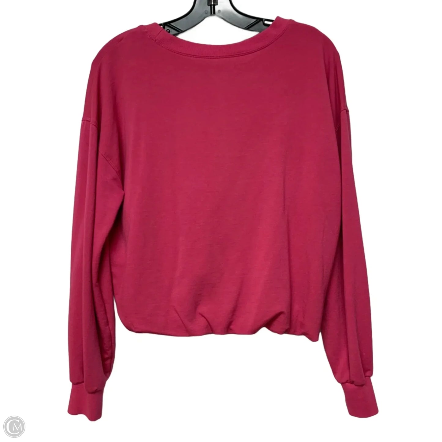 Sweatshirt Crewneck By Maeve In Pink, Size: S