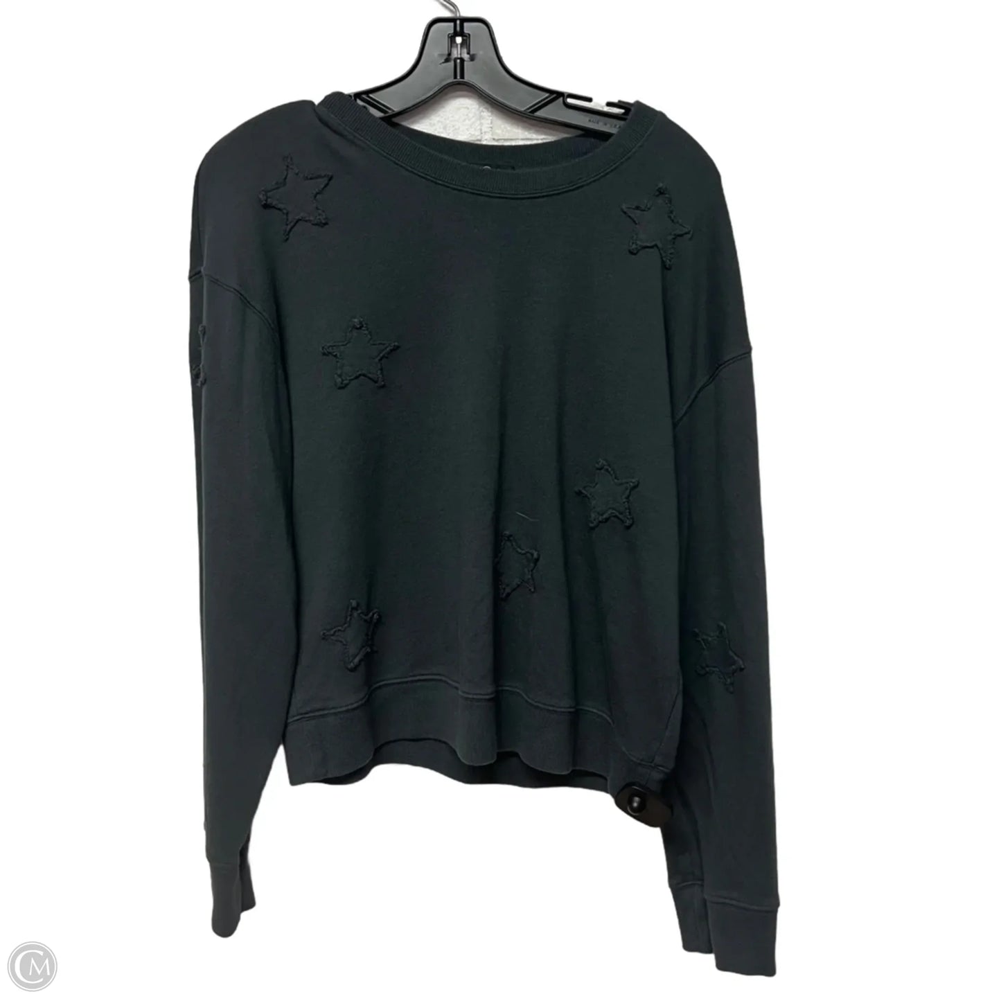 Sweatshirt Crewneck By Rails In Grey, Size: M