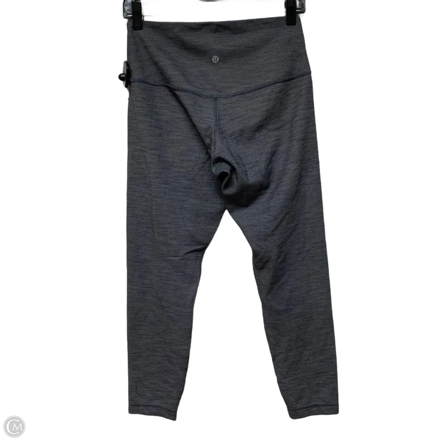 Athletic Capris By Lululemon In Grey, Size: L