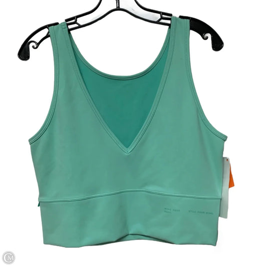 Athletic Tank Top By Lululemon In Blue, Size: L