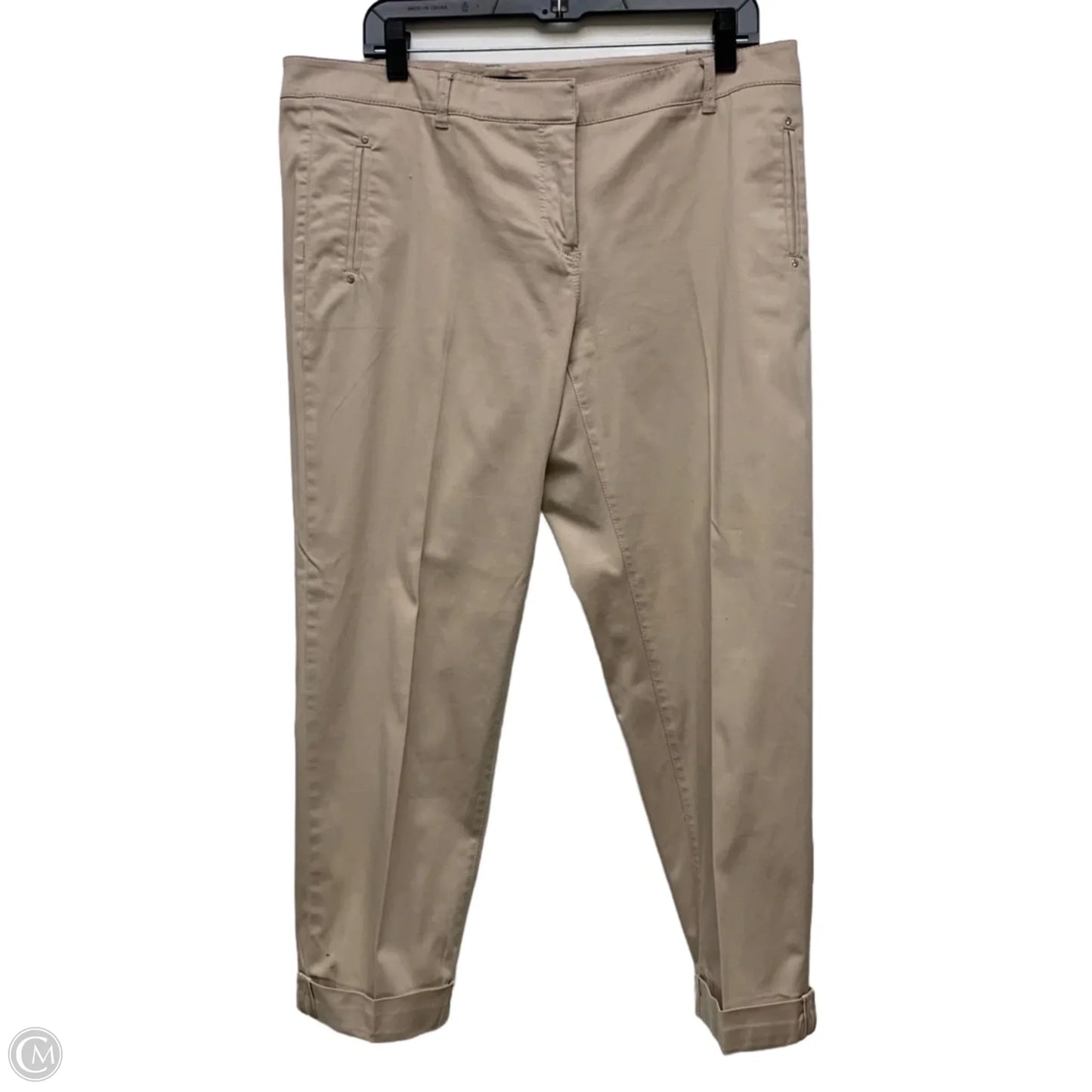 Pants Cropped By White House Black Market In Beige, Size: 8