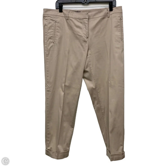Pants Cropped By White House Black Market In Beige, Size: 8