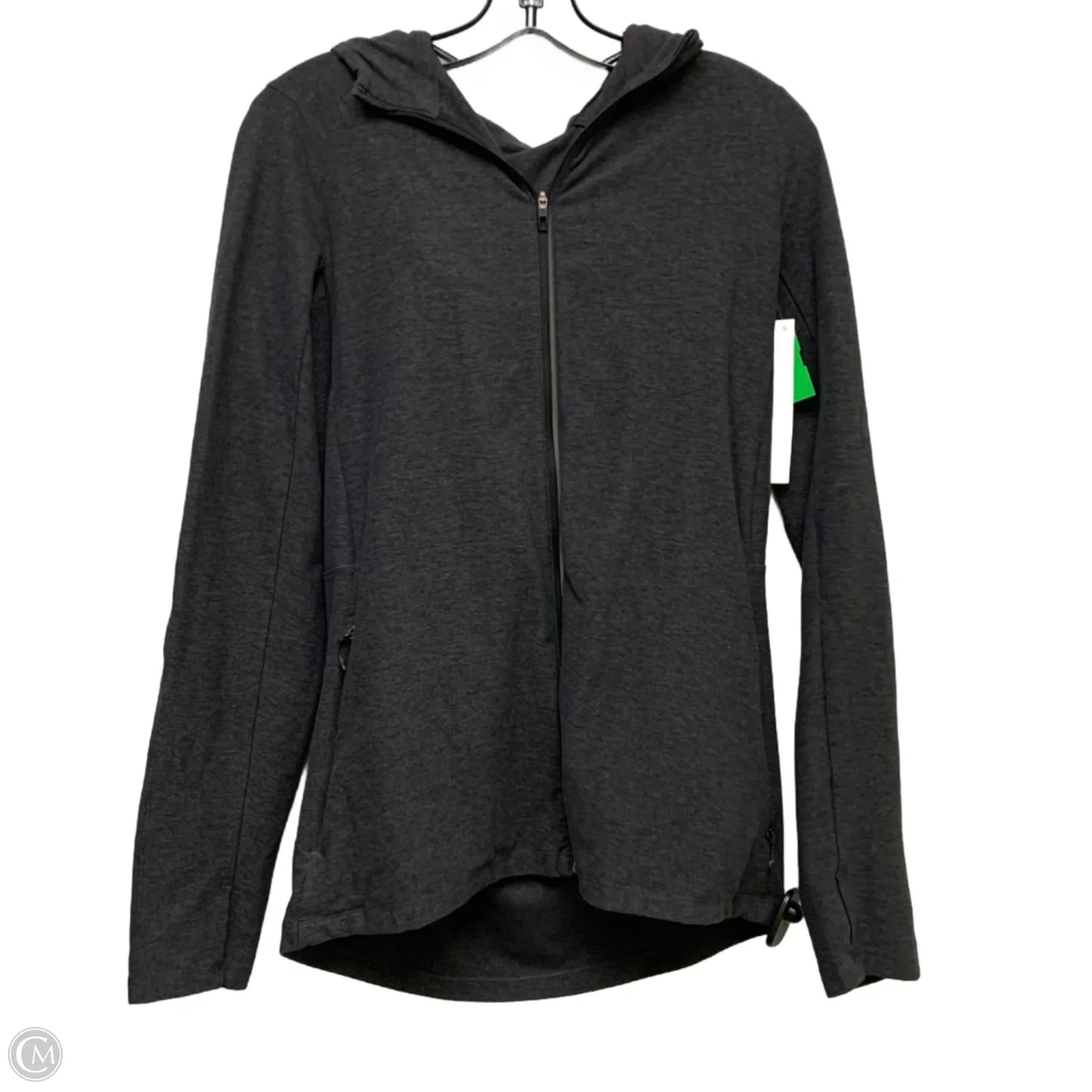 Athletic Jacket By Lululemon In Grey, Size: M