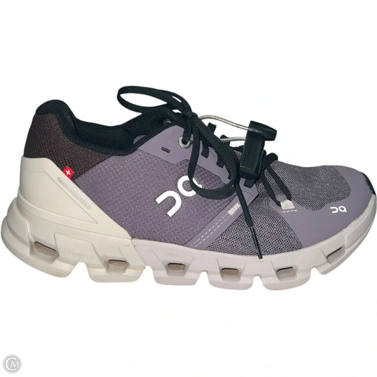Shoes Athletic By On Cloud In Black & Purple, Size: 6.5