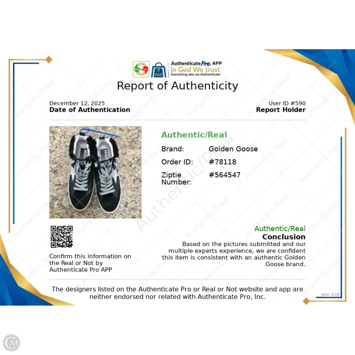 Shoes Luxury Designer By Golden Goose In Black & Silver, Size: 7.5