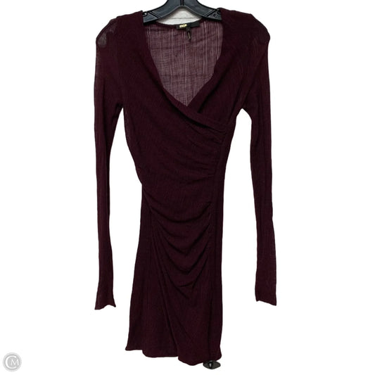 Dress Casual Maxi By Cma In Maroon, Size: S