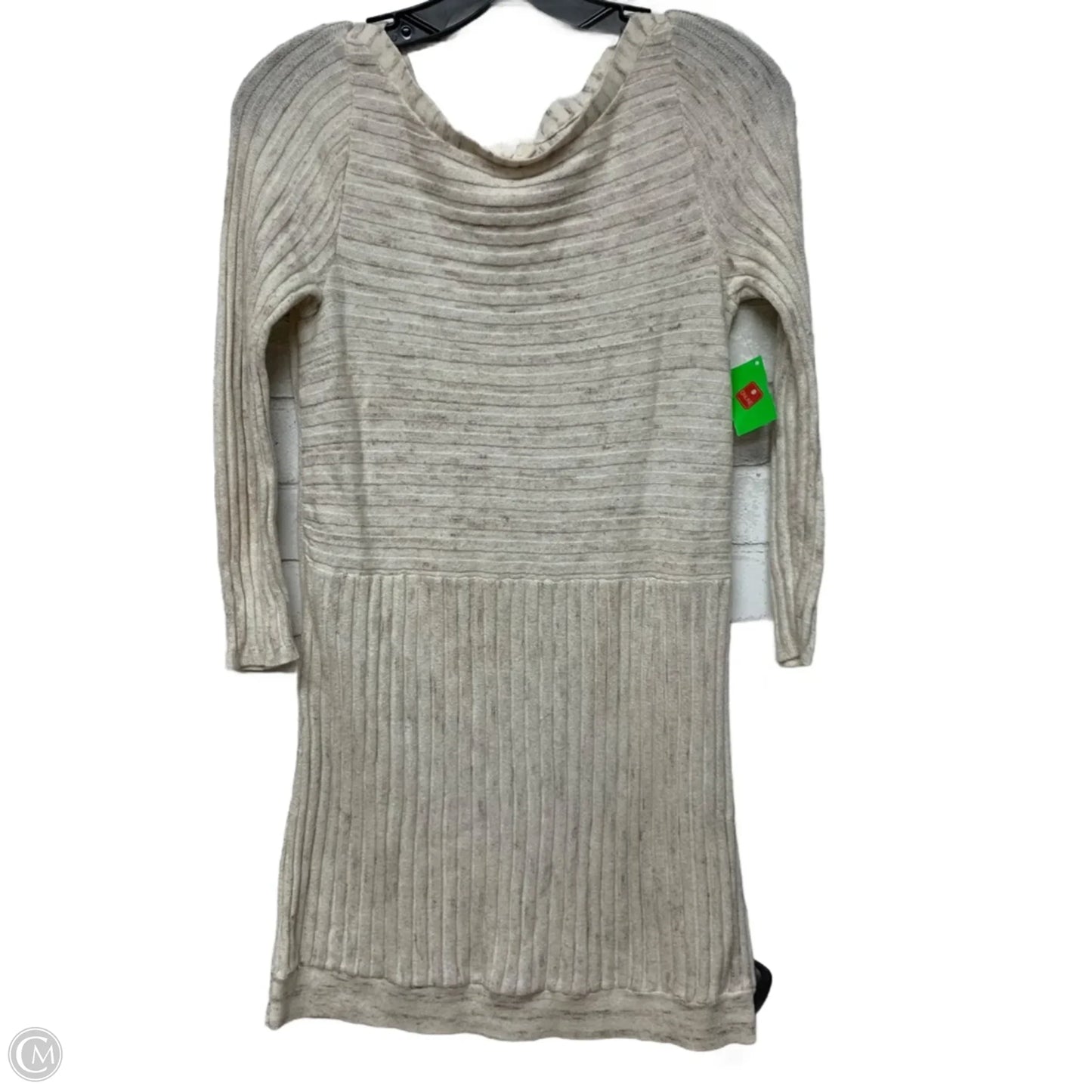 Dress Sweater By Moth In Cream, Size: Xs