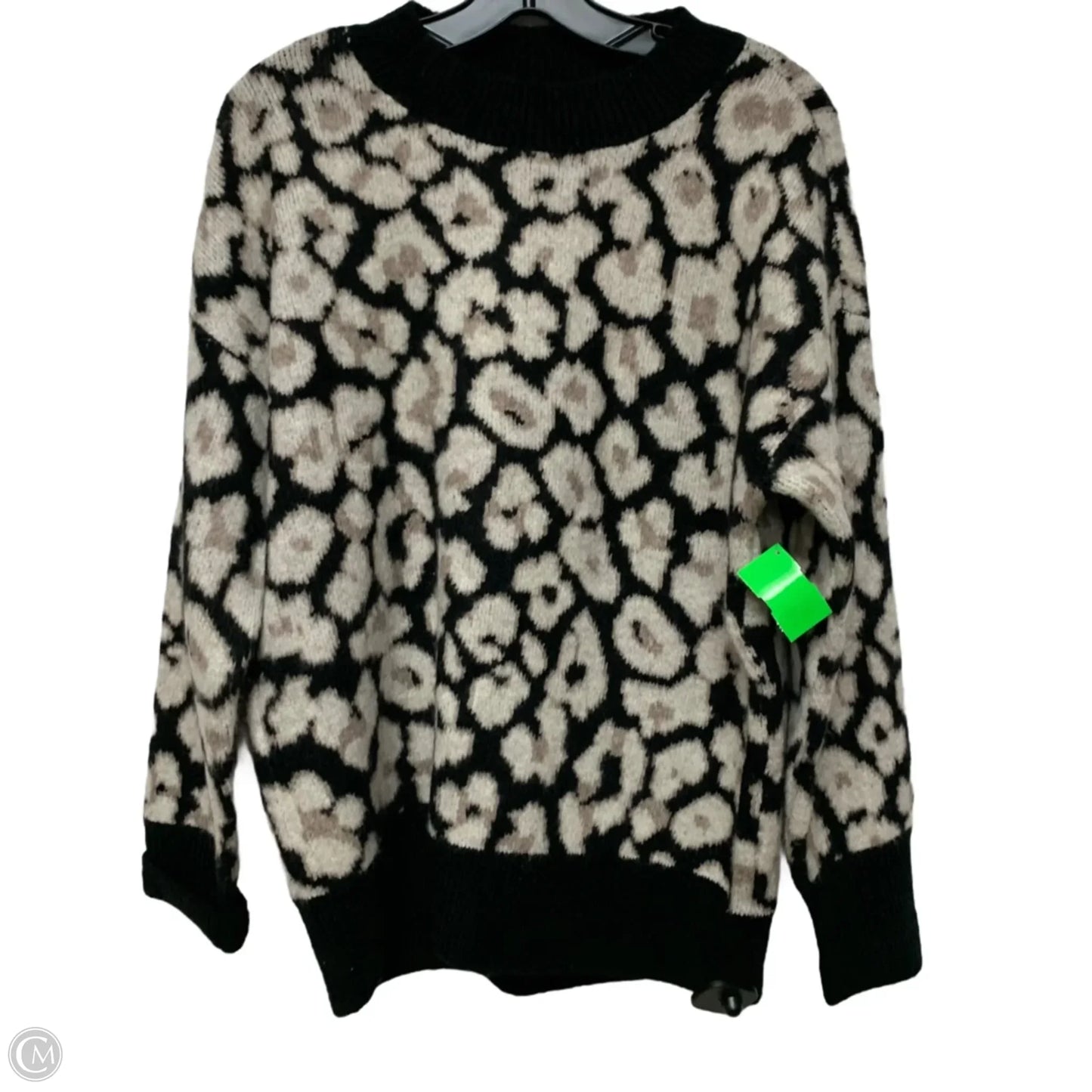 Sweater By Vince Camuto In Leopard Print, Size: S