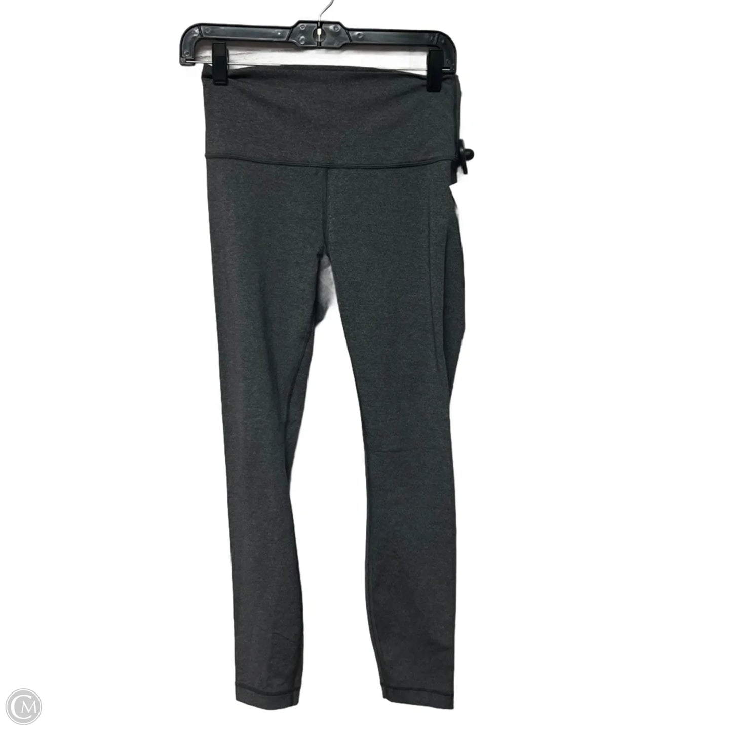 Athletic Capris By Lululemon In Grey, Size: M