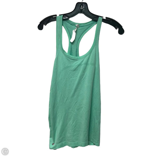 Athletic Tank Top By Lululemon In Green, Size: M