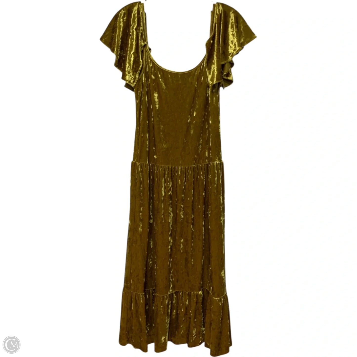 Dress Designer By Rebecca Minkoff In Yellow, Size: S