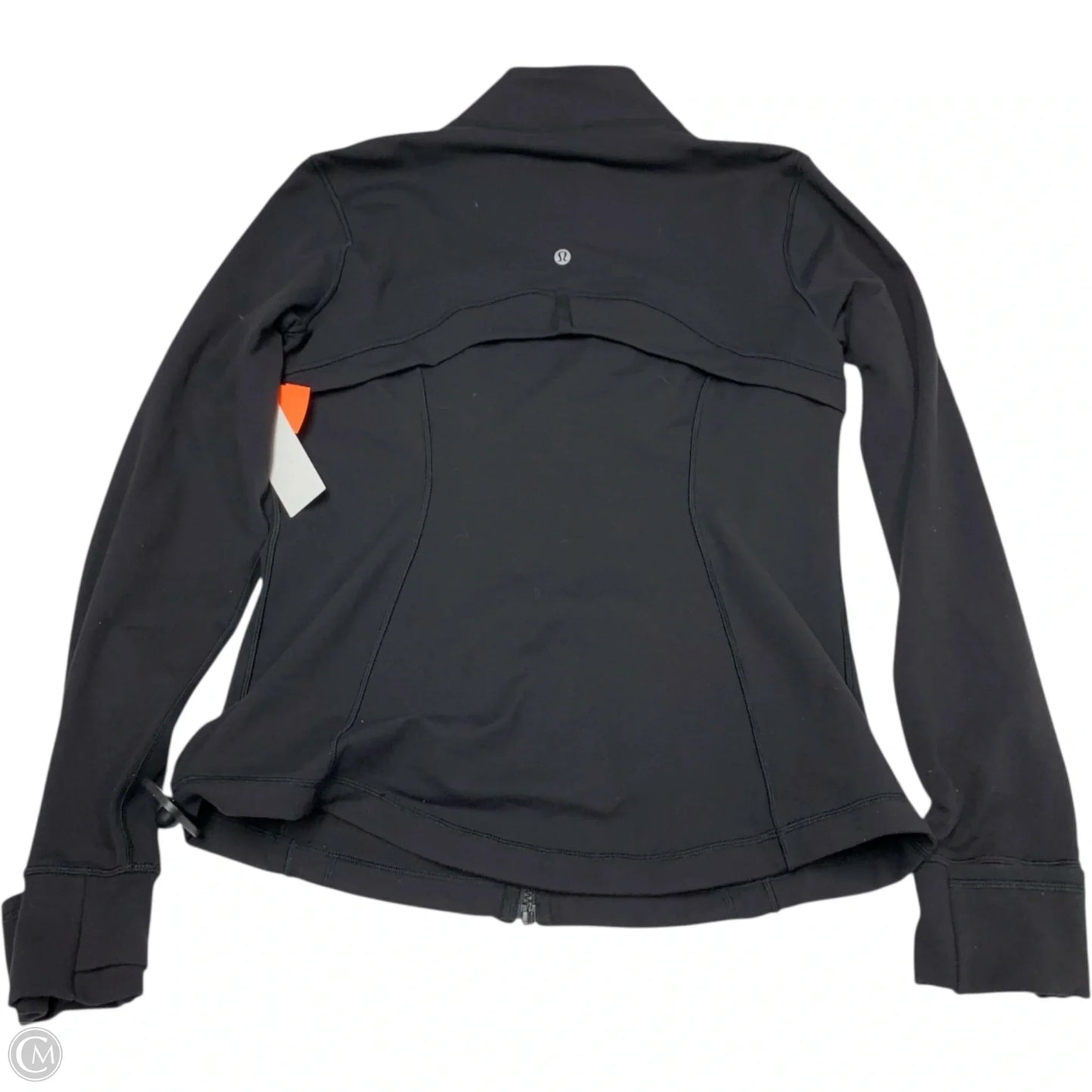 Athletic Jacket By Lululemon In Black, Size: L
