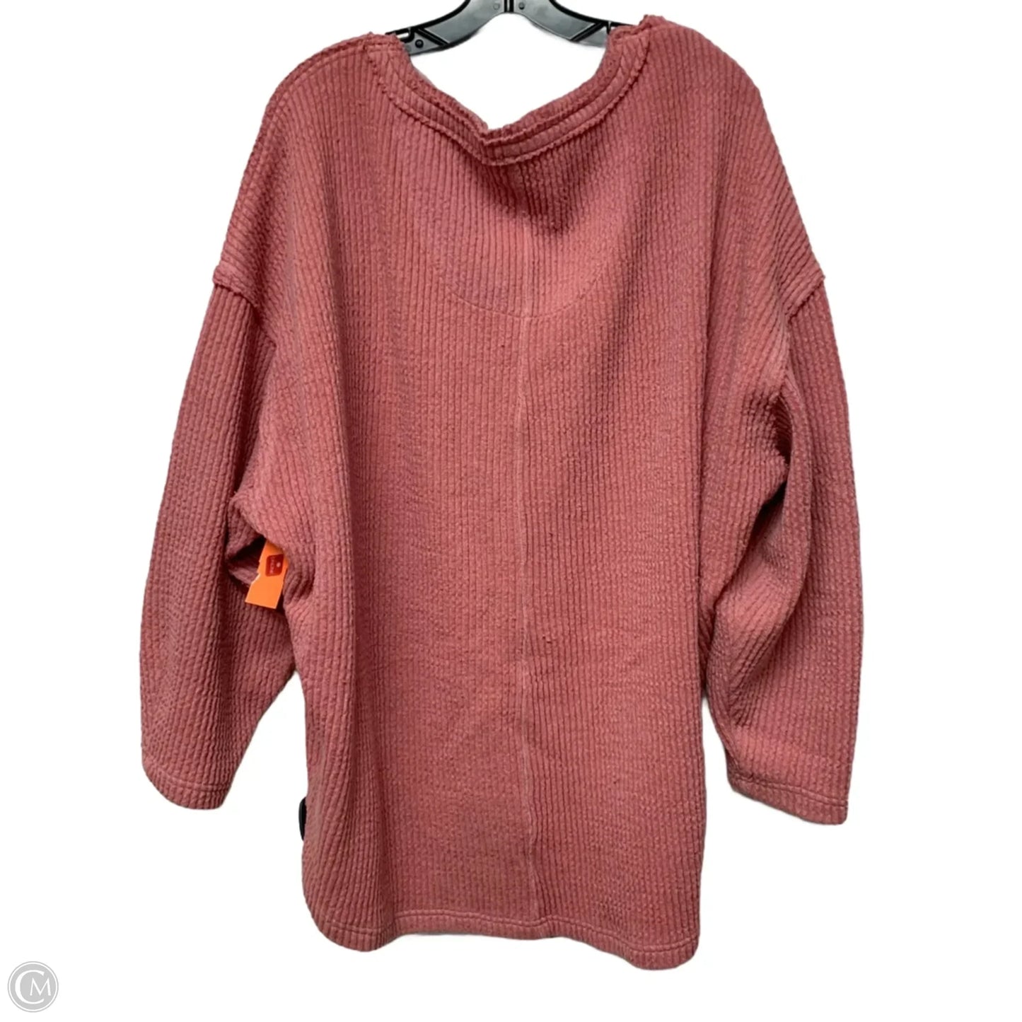 Sweatshirt Crewneck By Free People In Pink, Size: M