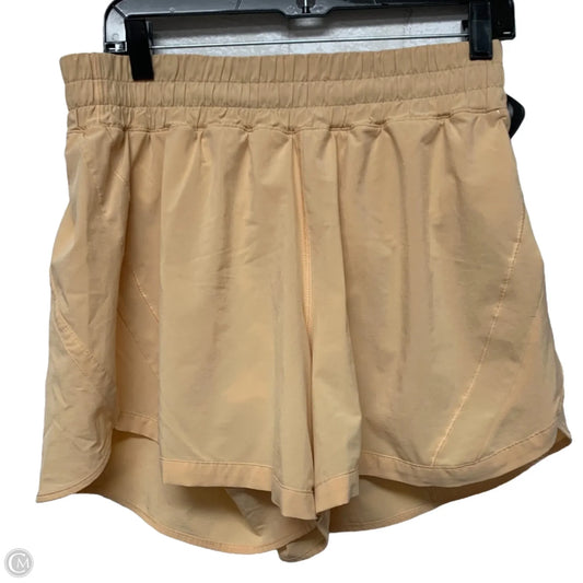 Athletic Shorts By Lululemon In Orange, Size: L