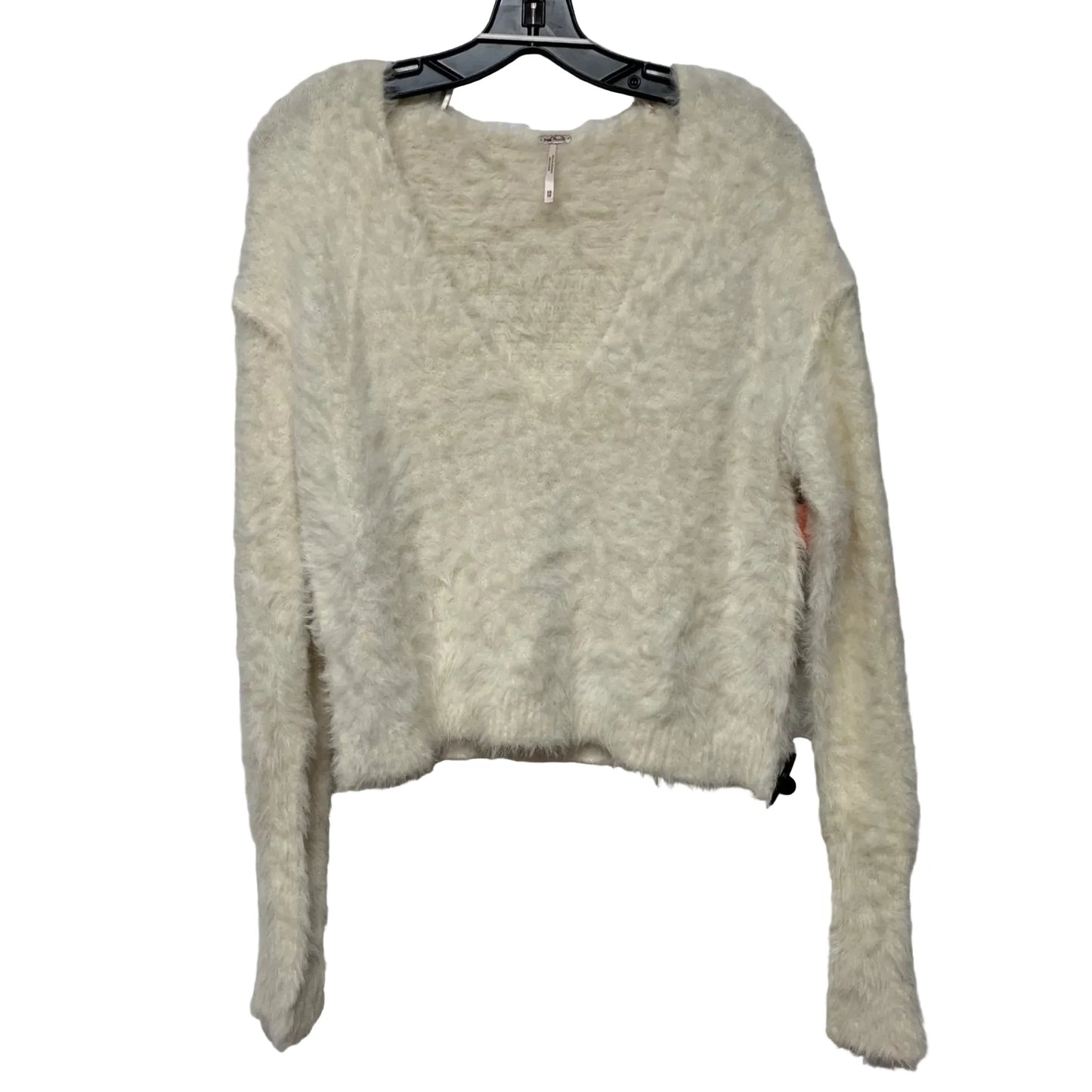 Sweater By Free People In Cream, Size: Xs