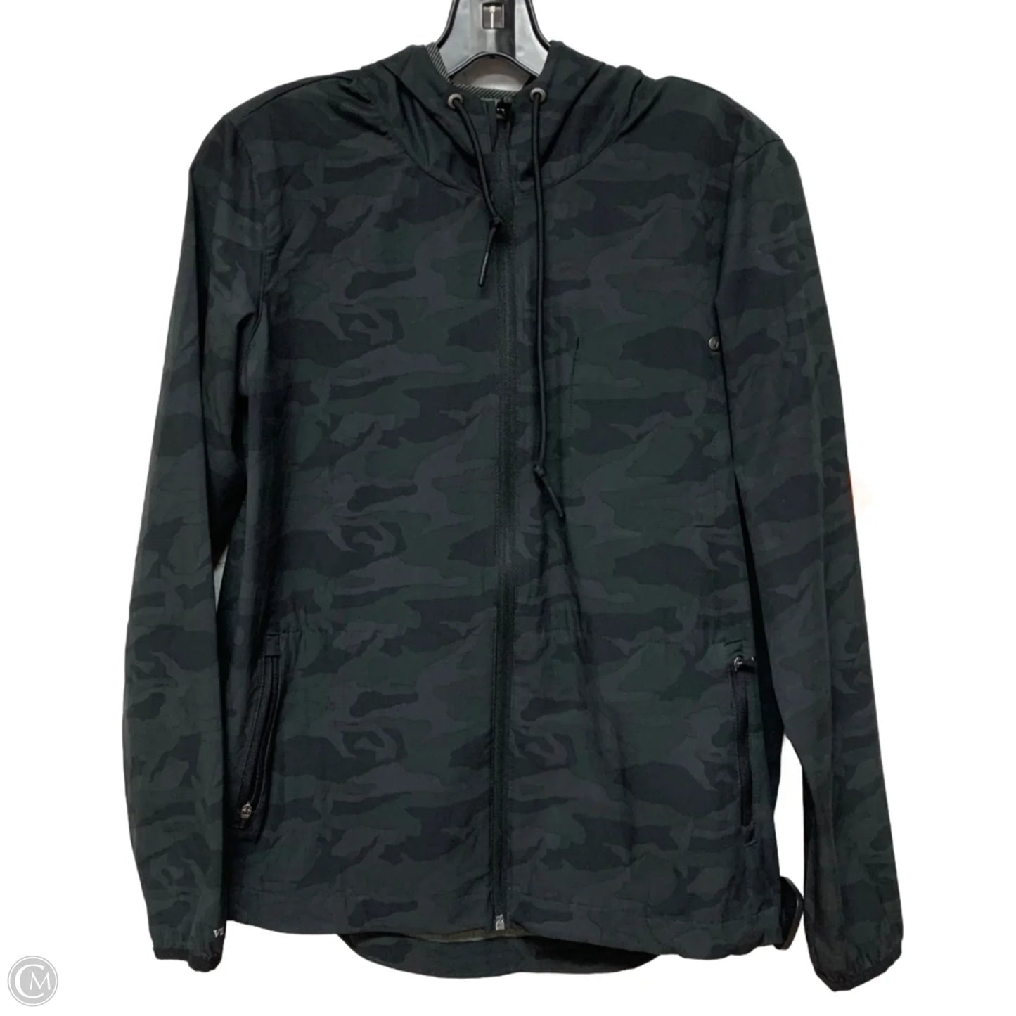 Athletic Jacket By Vuori In Camouflage Print, Size: S