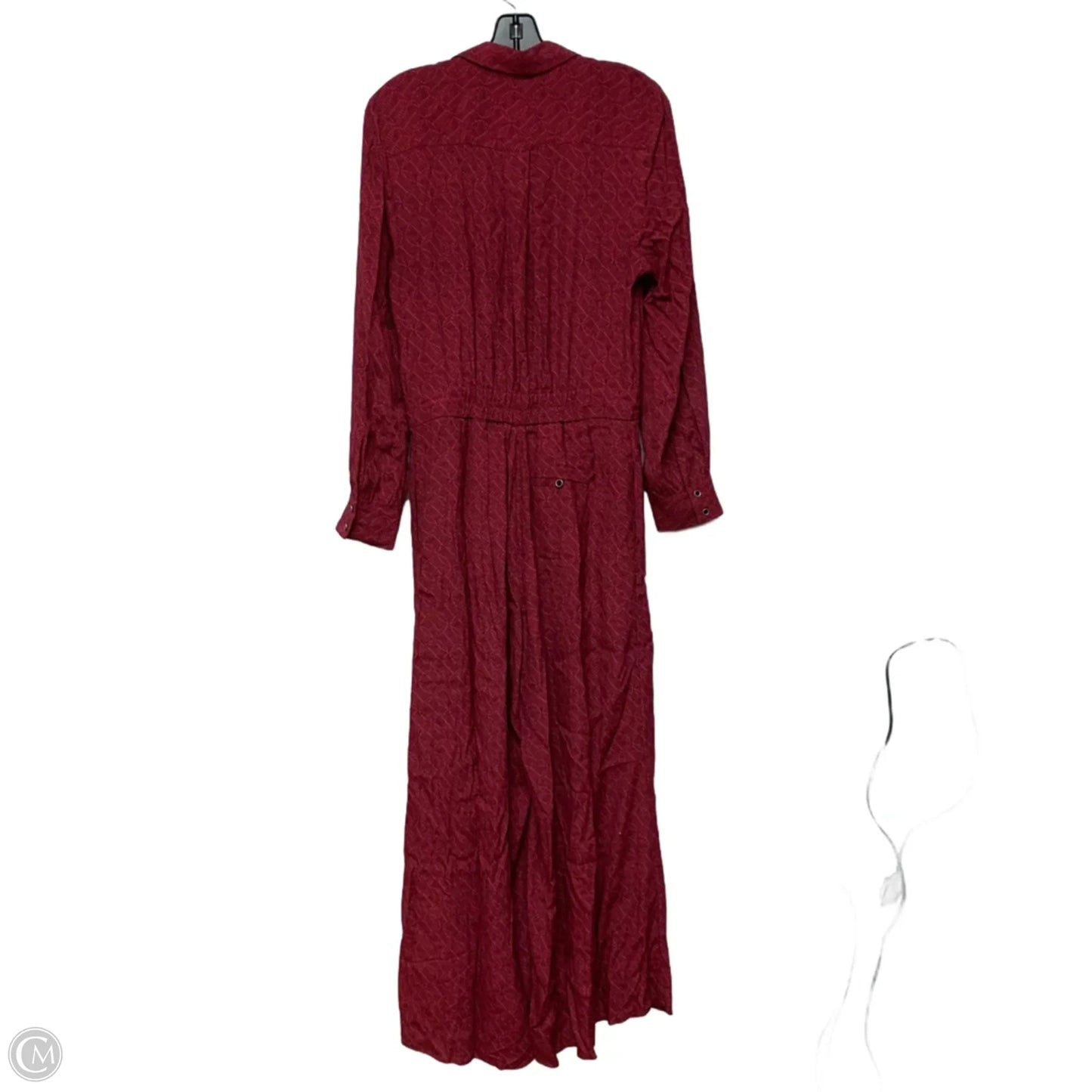 Jumpsuit By Anthropologie In Black & Red, Size: M