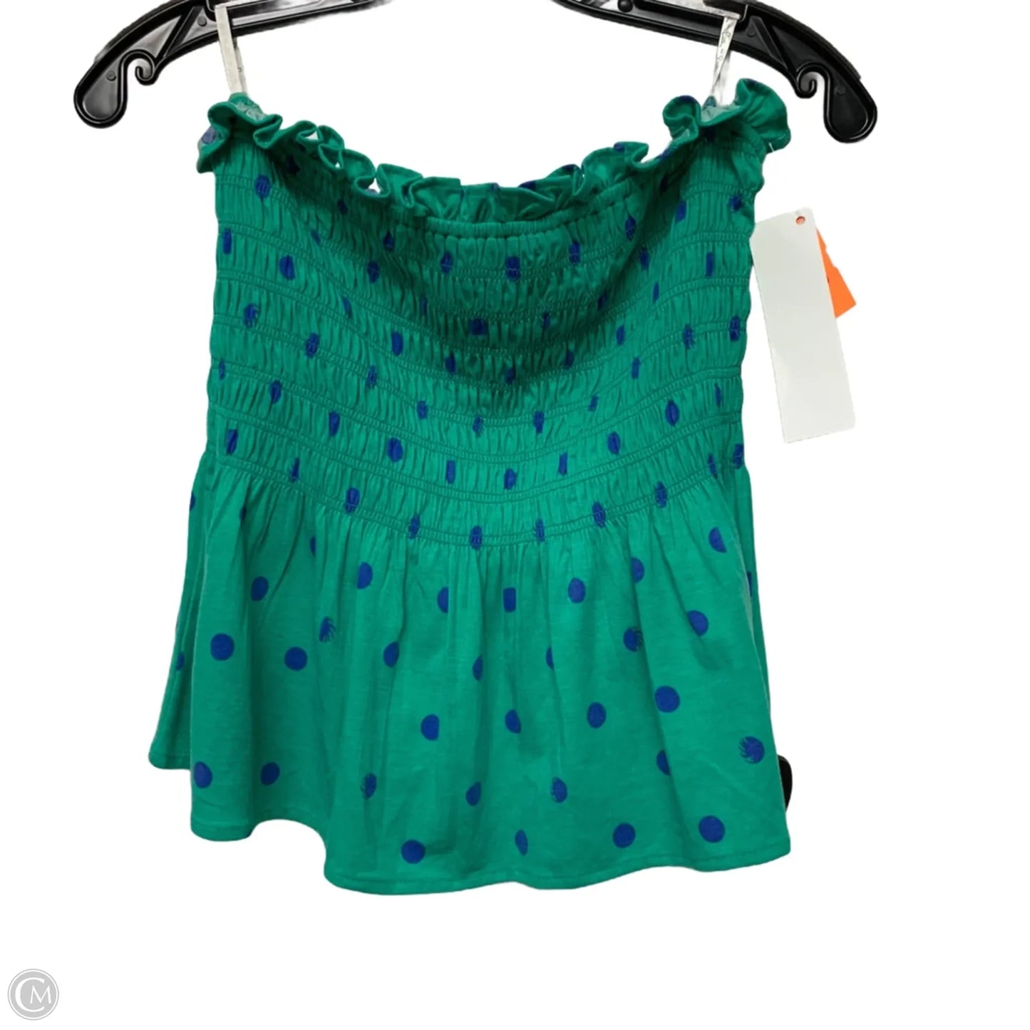 Top Sleeveless Designer By Lilly Pulitzer In Blue & Green, Size: M