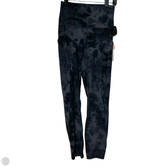 Athletic Leggings By Lululemon In Grey, Size: S