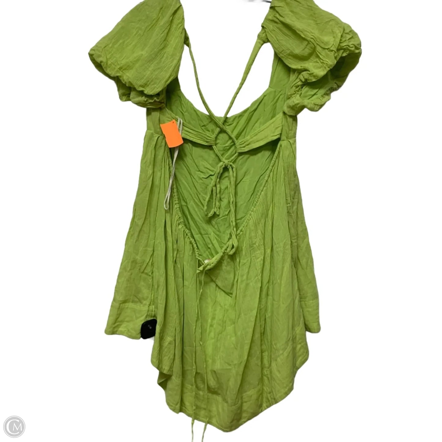 Dress Casual Short By Free People In Chartreuse, Size: S