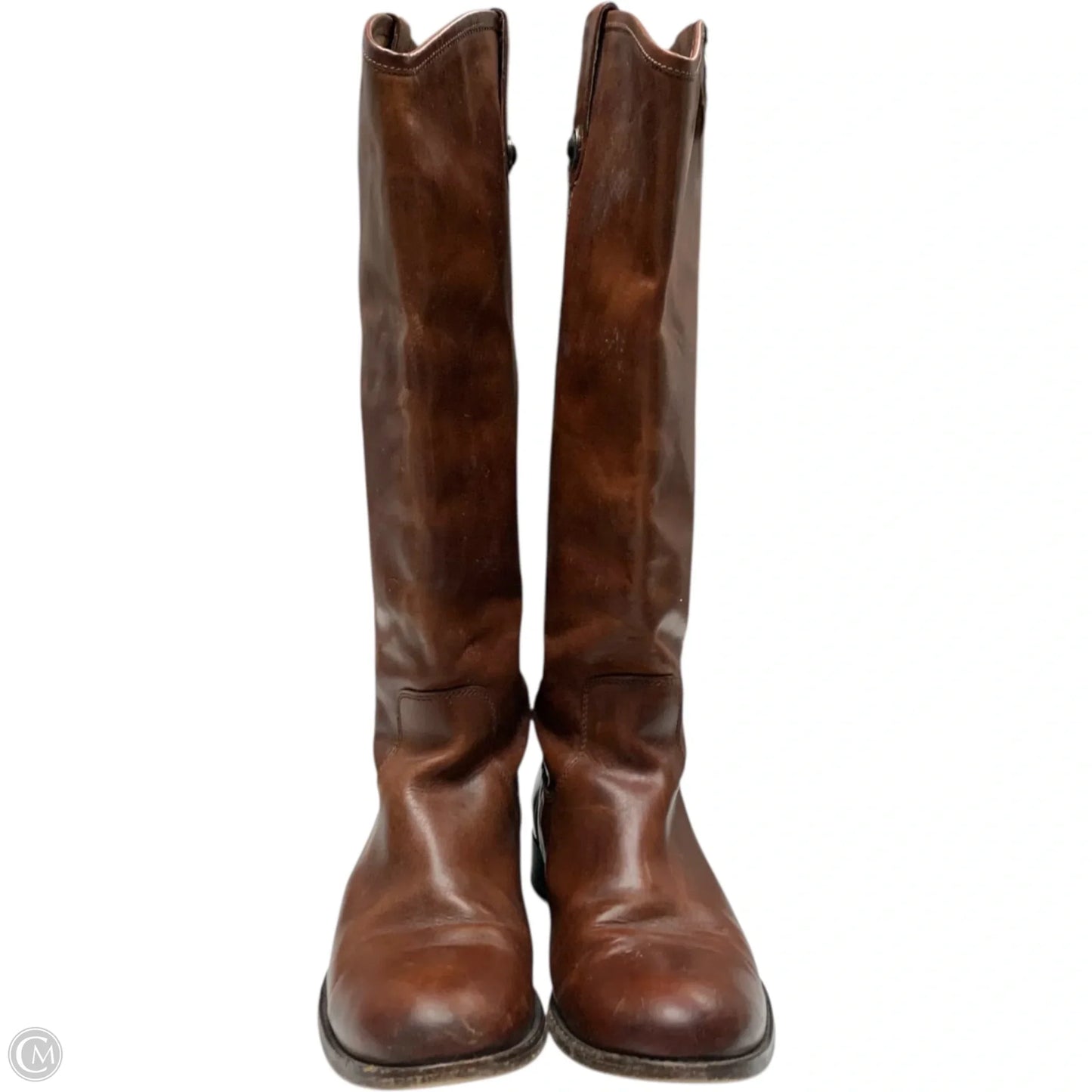 Boots Designer By Frye In Brown, Size: 10