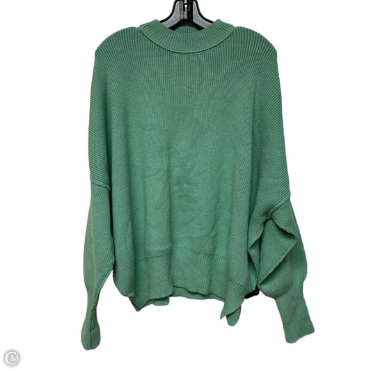 Sweater By Free People In Green, Size: Xs
