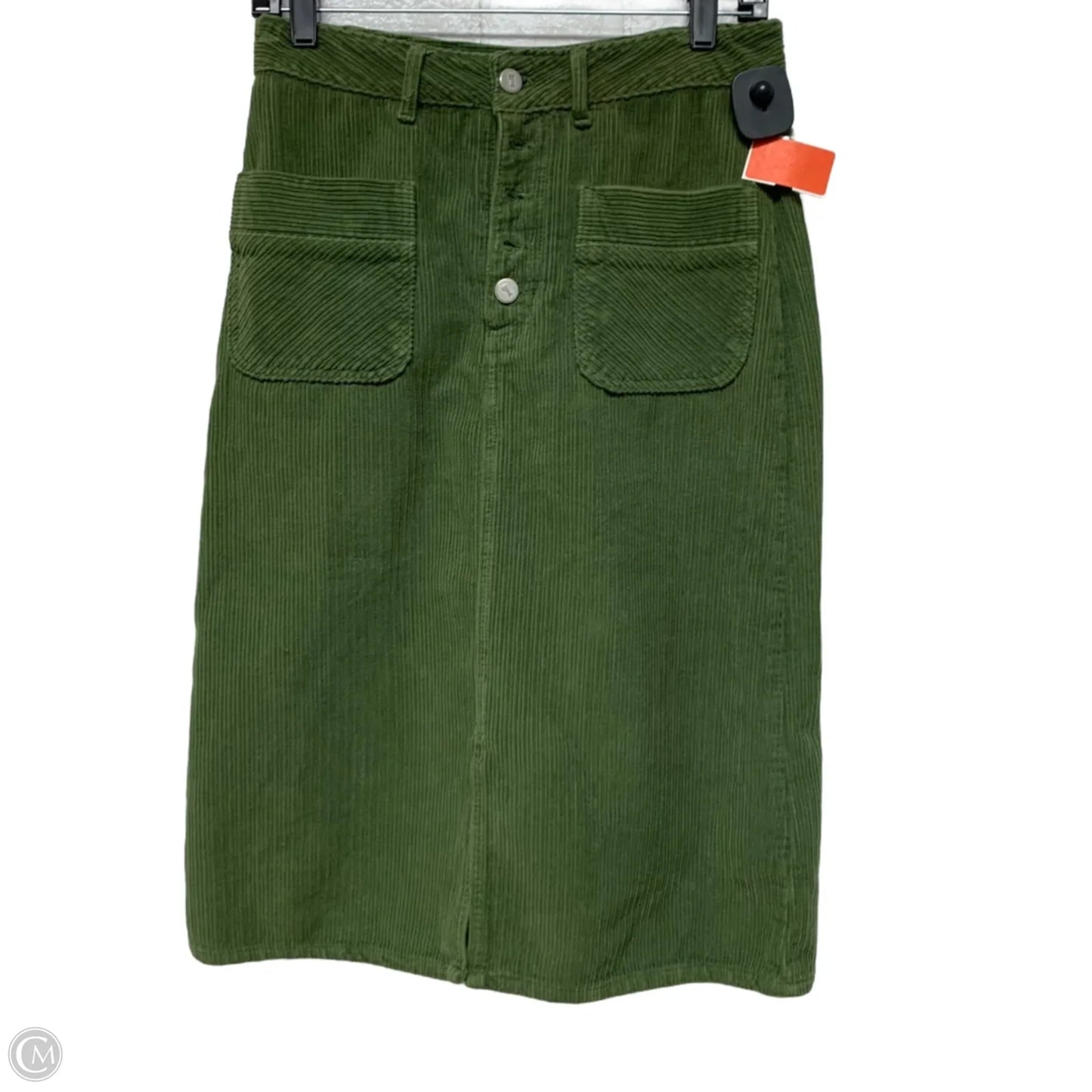 Skirt Midi By Pilcro In Green, Size: S