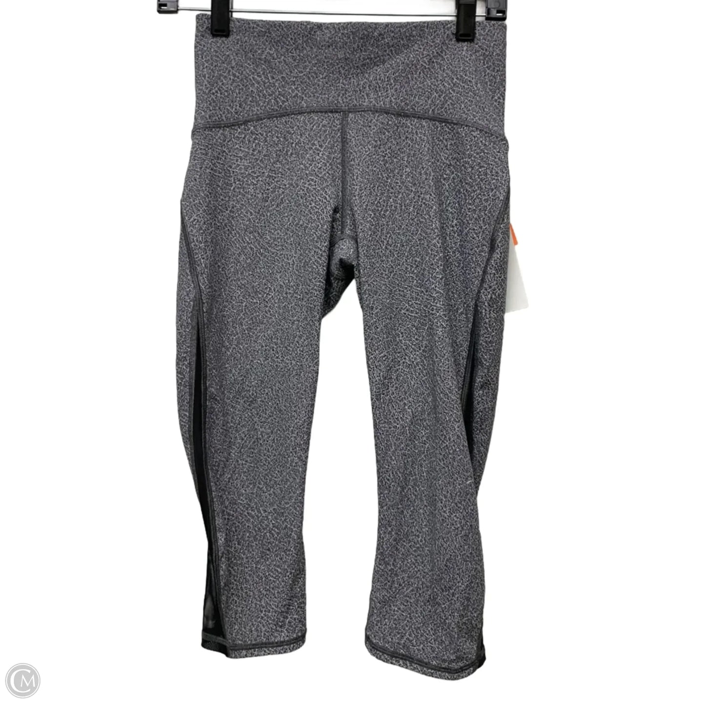 Athletic Capris By Lululemon In Grey, Size: S
