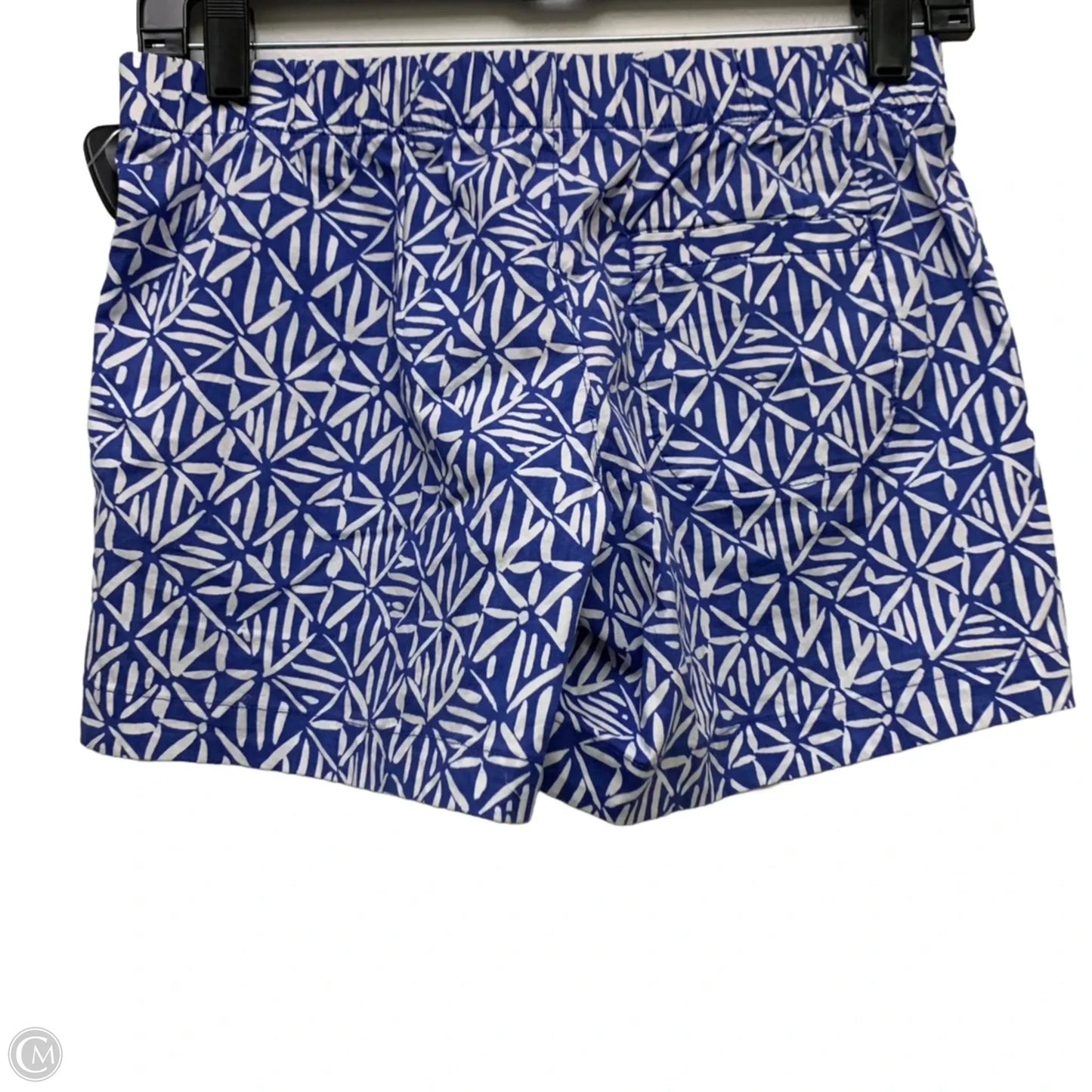 Shorts Designer By Lilly Pulitzer In Blue & White, Size: Xxs