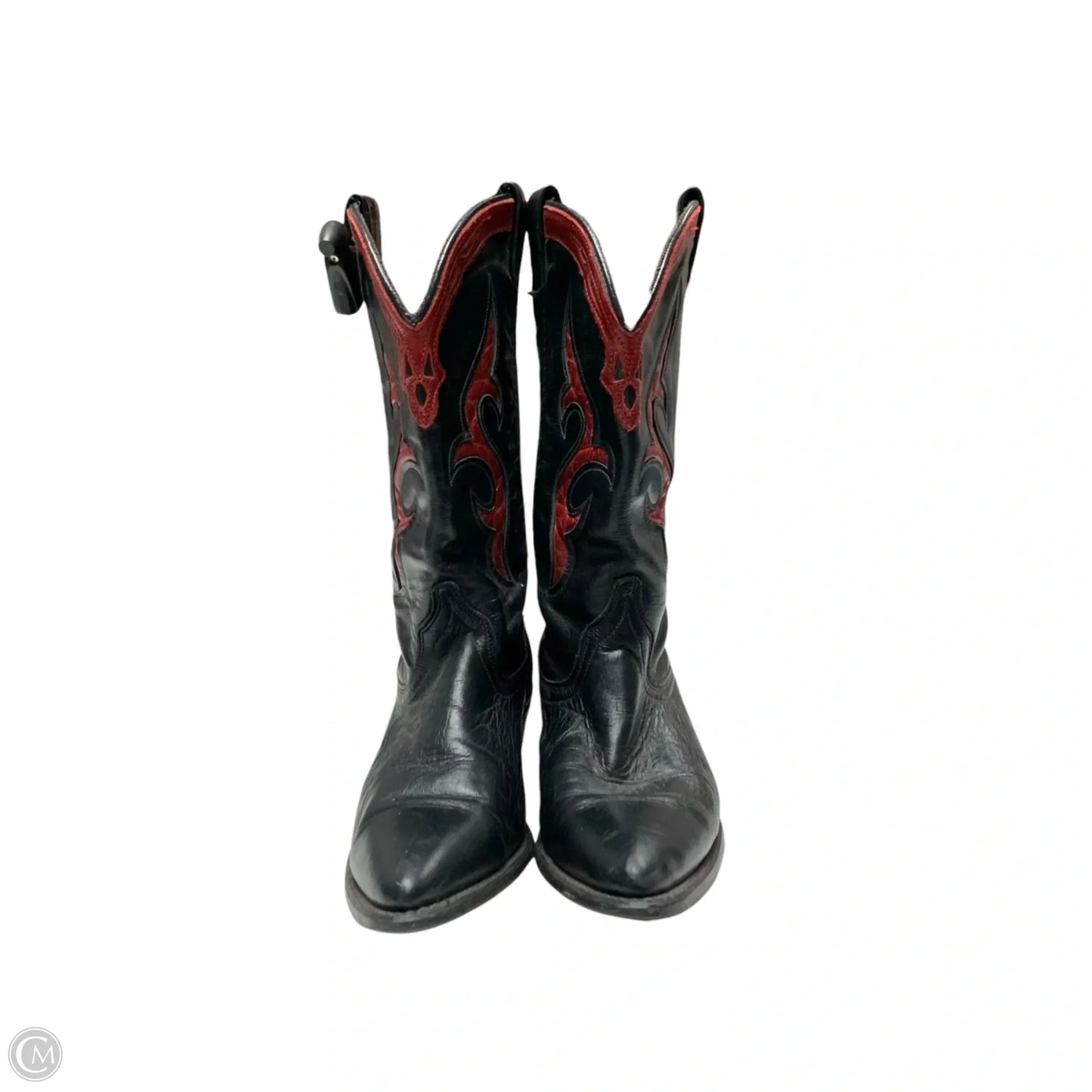 Boots Western By Dingo In Black & Red, Size: 7.5