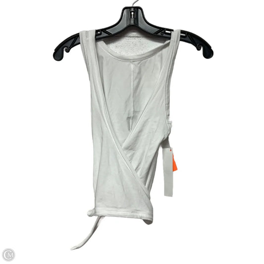 Athletic Tank Top By Lululemon In White, Size: M