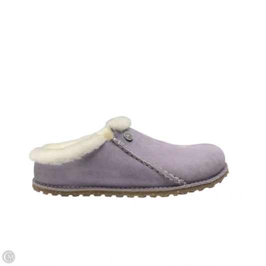 Shoes Flats By Birkenstock In Purple, Size: 9