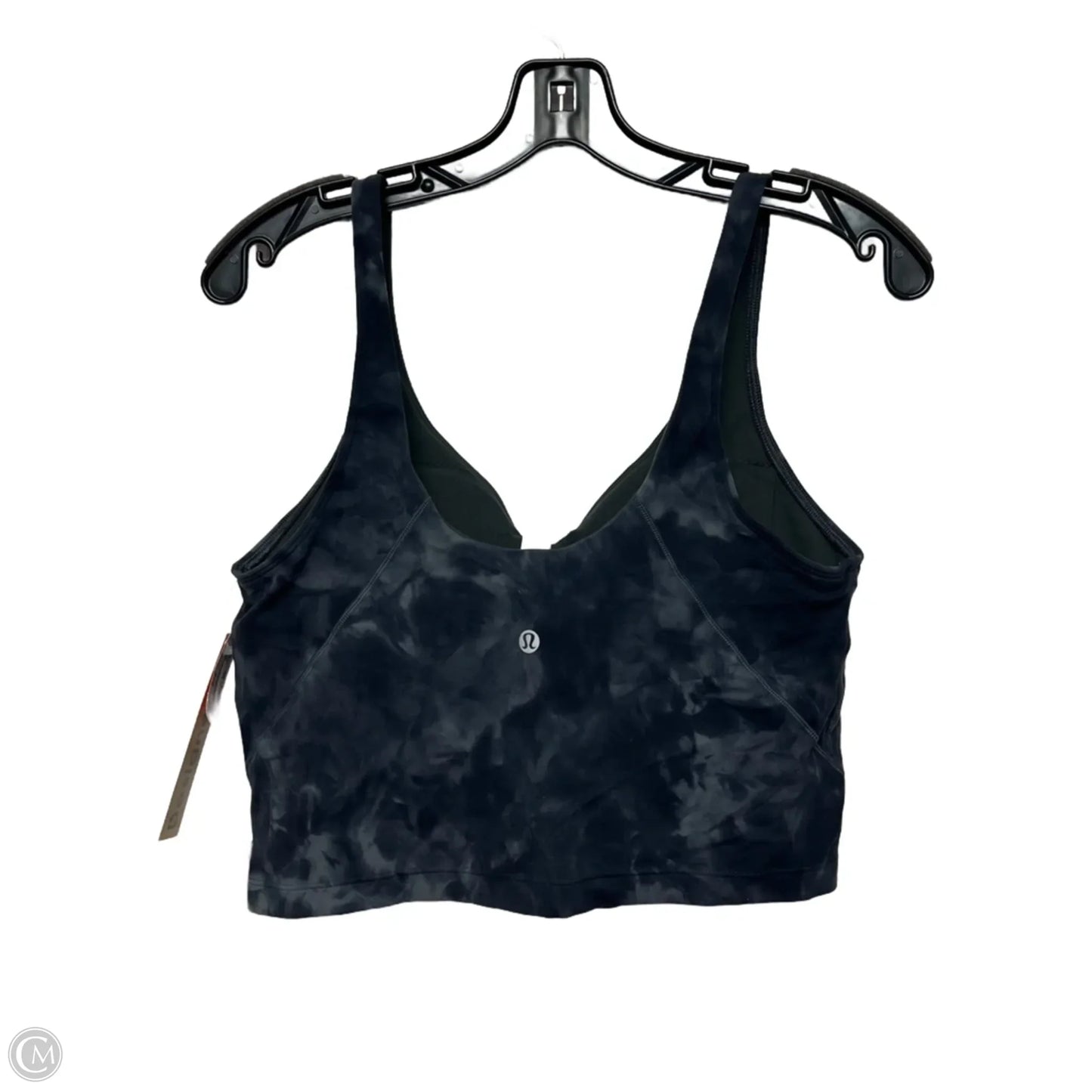 Athletic Tank Top By Lululemon In Blue & Grey, Size: L