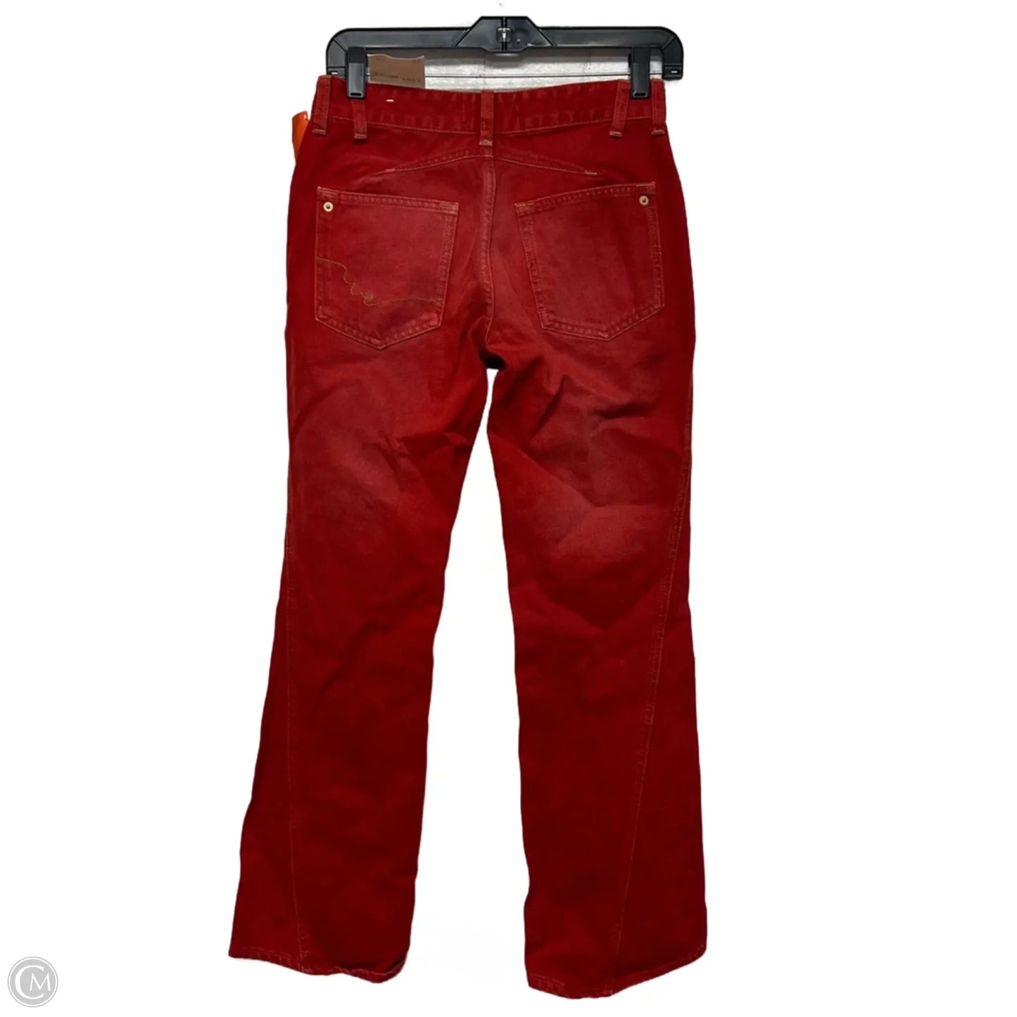 Jeans Boot Cut By We The Free In Red Denim, Size: 2