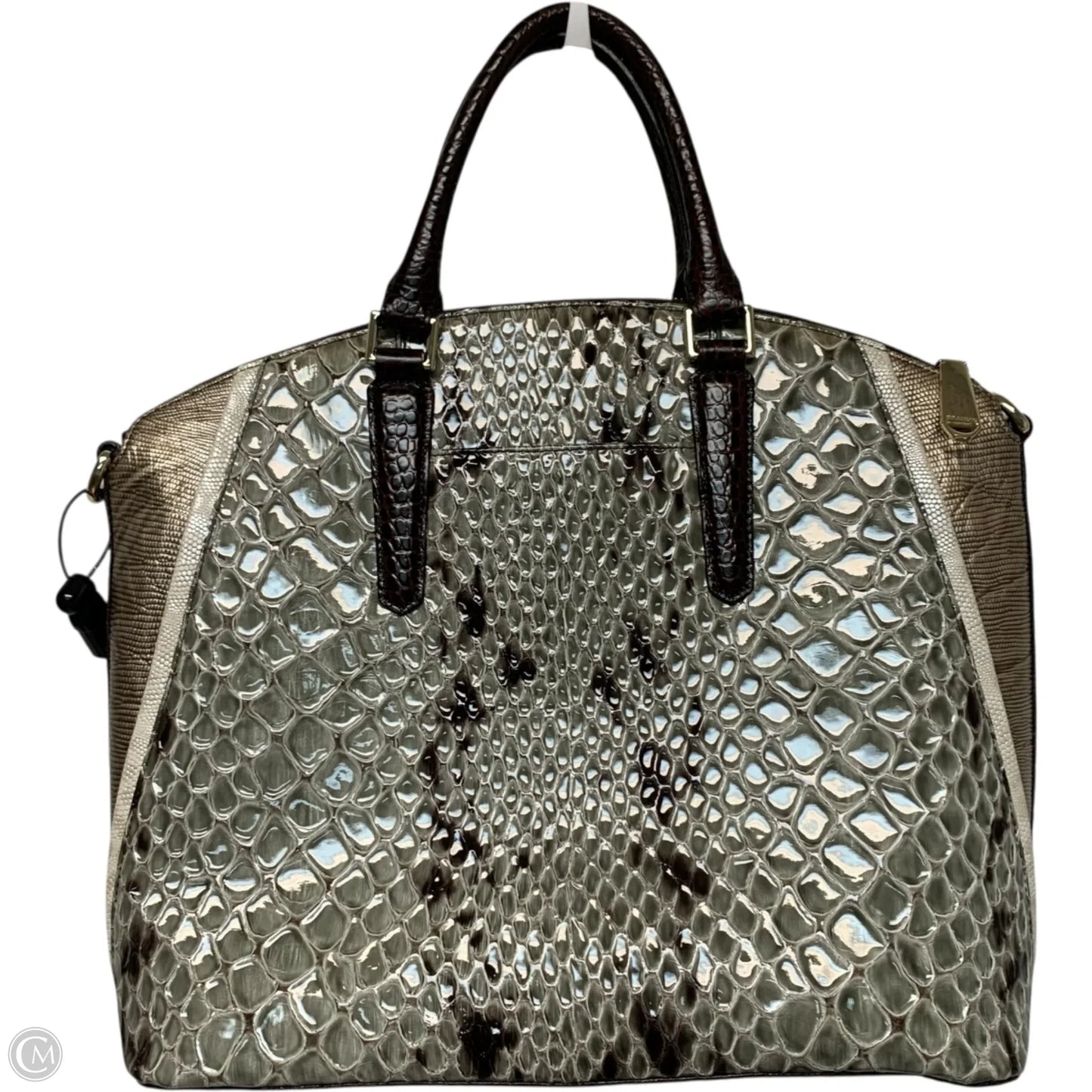 Handbag Designer By Brahmin, Size: Large