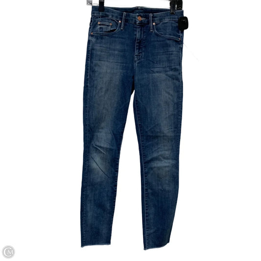 Jeans Skinny By Mother In Blue, Size: 2