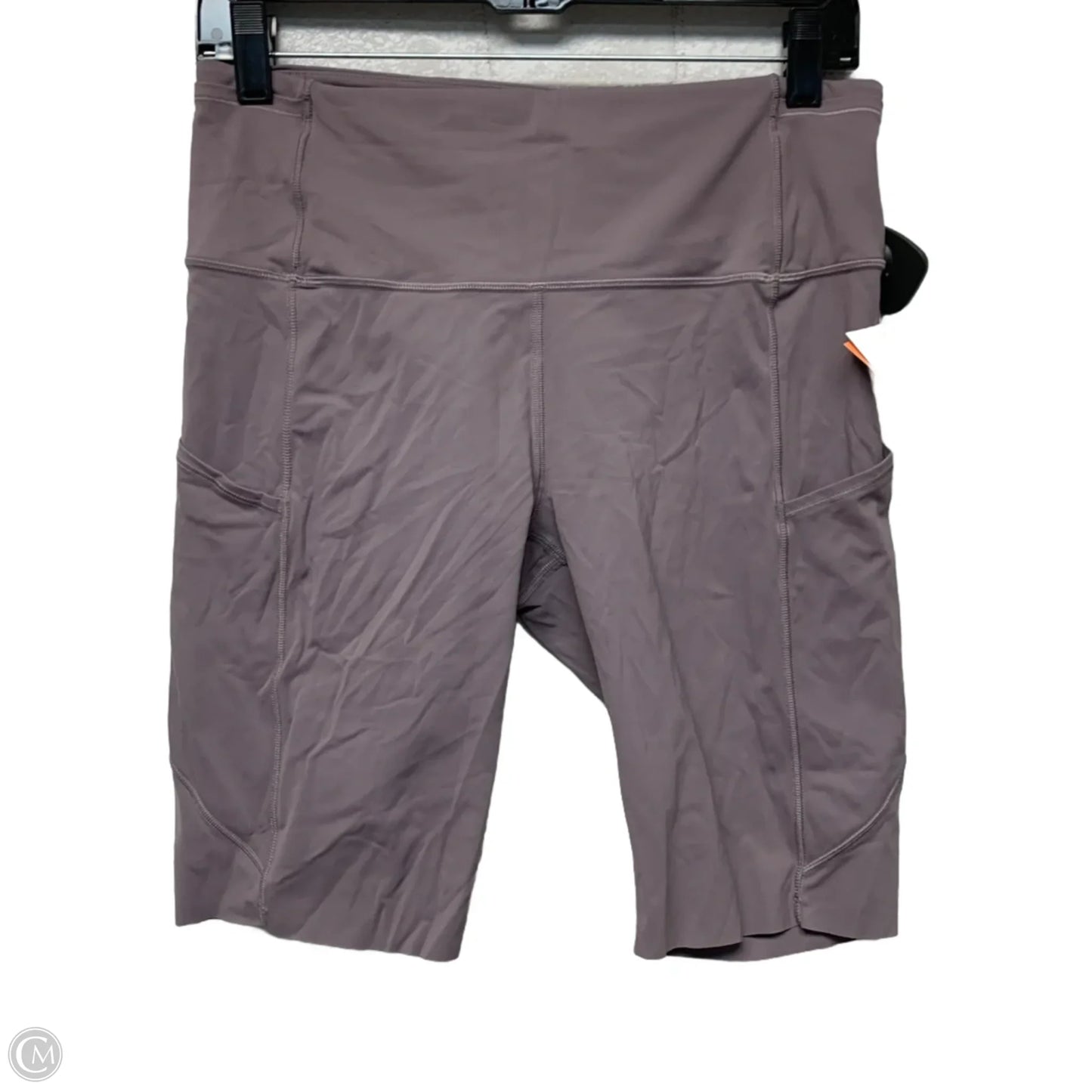 Athletic Shorts By Lululemon In Purple, Size: M