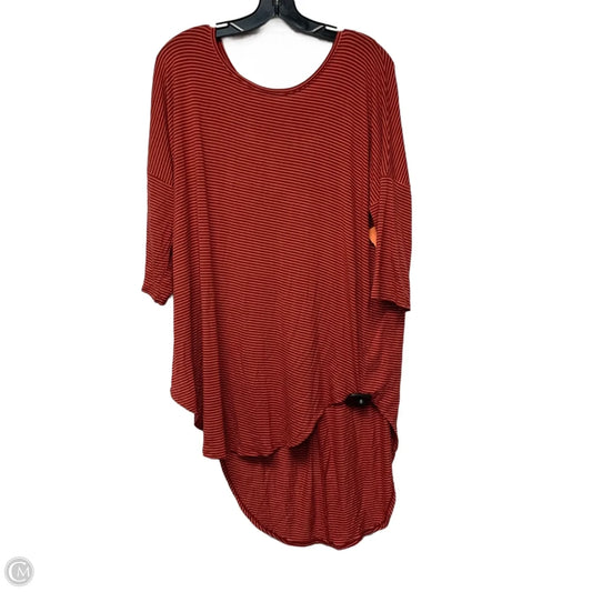Top Short Sleeve By Floreat In Red, Size: M