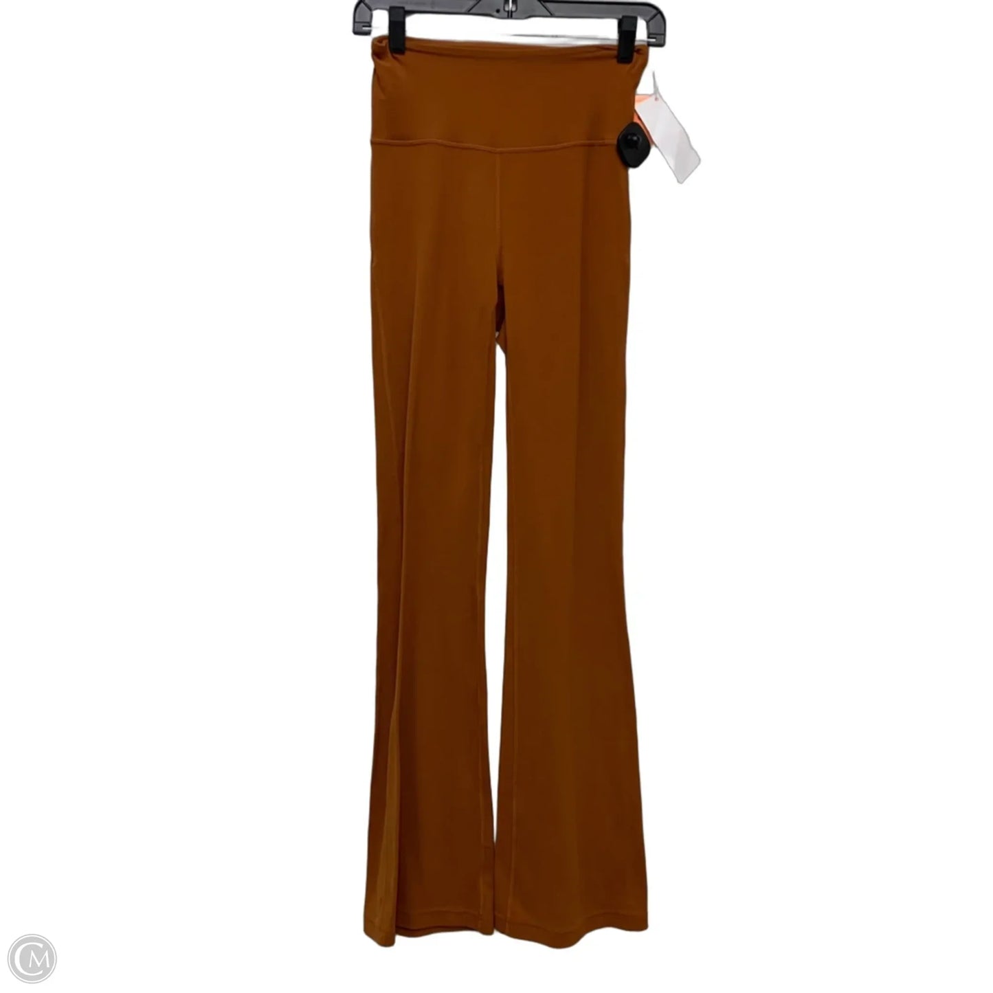 Athletic Leggings By Lululemon In Orange, Size: S
